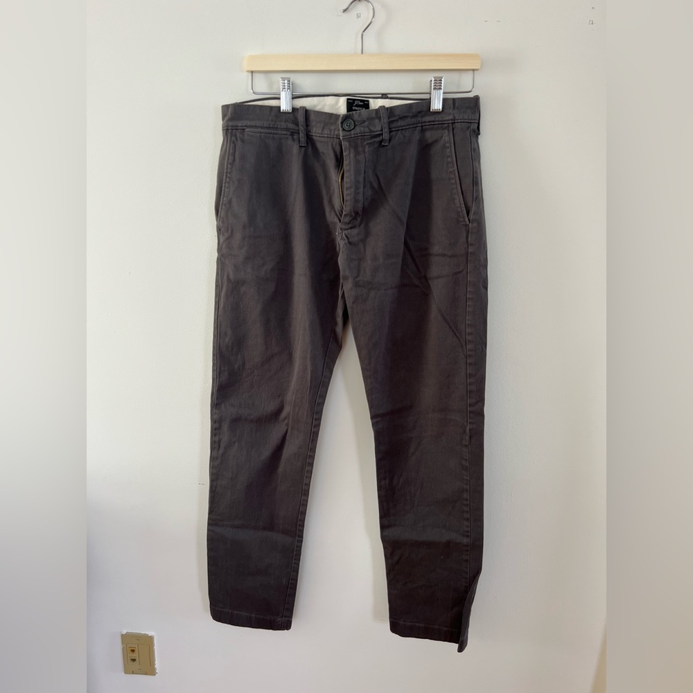 JCrew Stretch Khakis - Dark Grey - 31x32